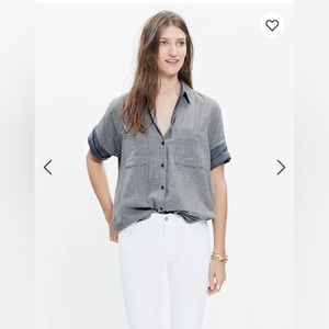 Madewell // Courier Shirt in Lilydale Stripe